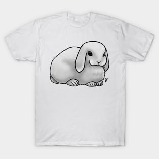 Small Mammal - Rabbit - Holland Lop White T-Shirt